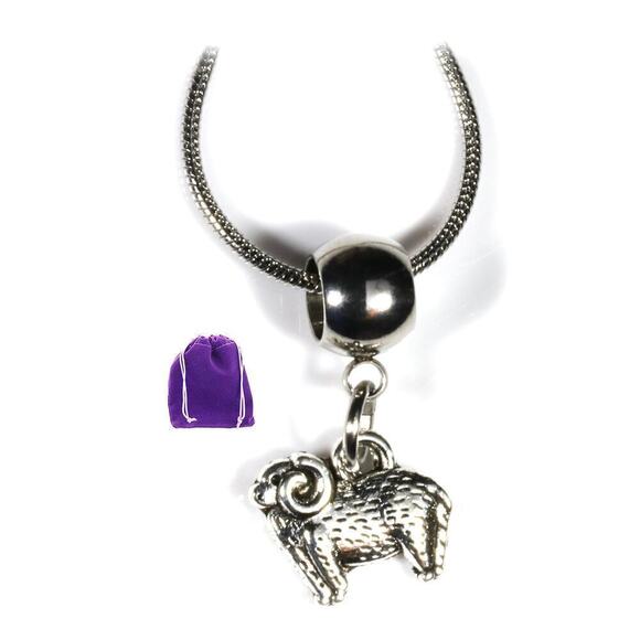 Capricorn Necklace - Goat Necklace of a Zodiac Sign Pendant - Picture 10 of 10